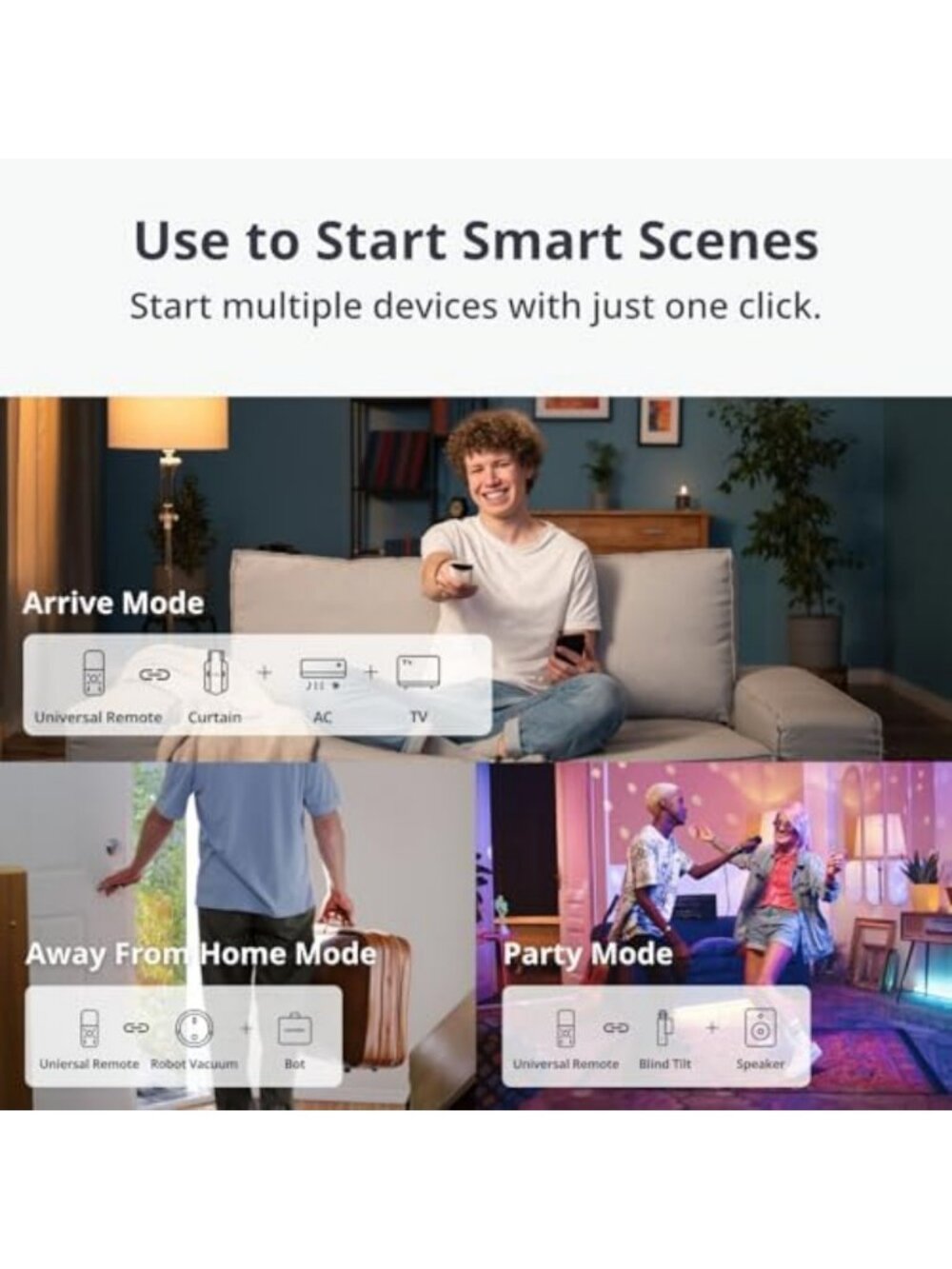 Universal Smart Remote Control Hub - Multi-Device IR/Bluetooth, Custom App - Picture 4 of 6